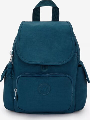 Zaino 'City Pack' di KIPLING in blu: frontale