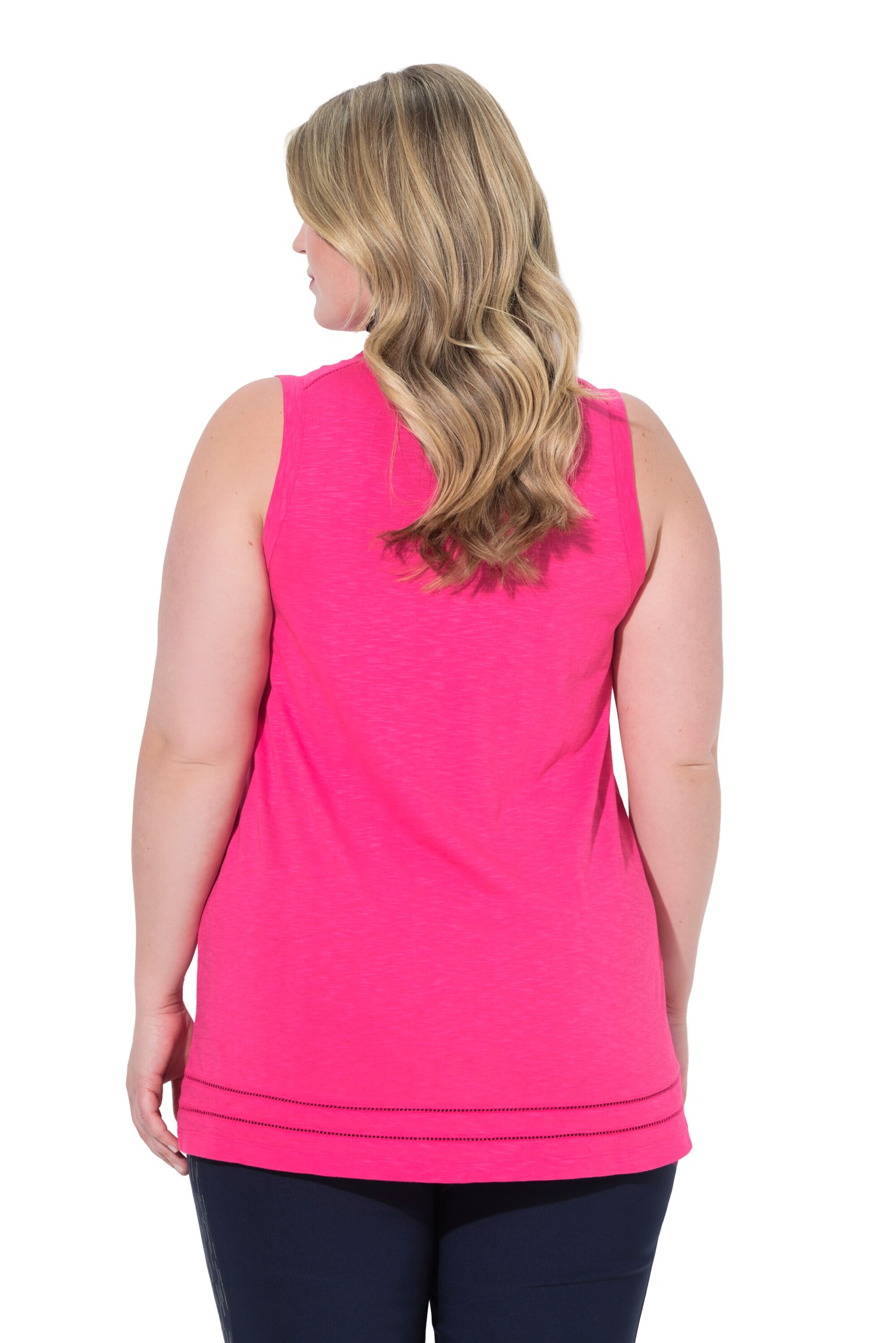 MIAMODA Knitted top in Pink