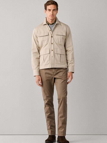 Hackett London Between-season jacket in Beige