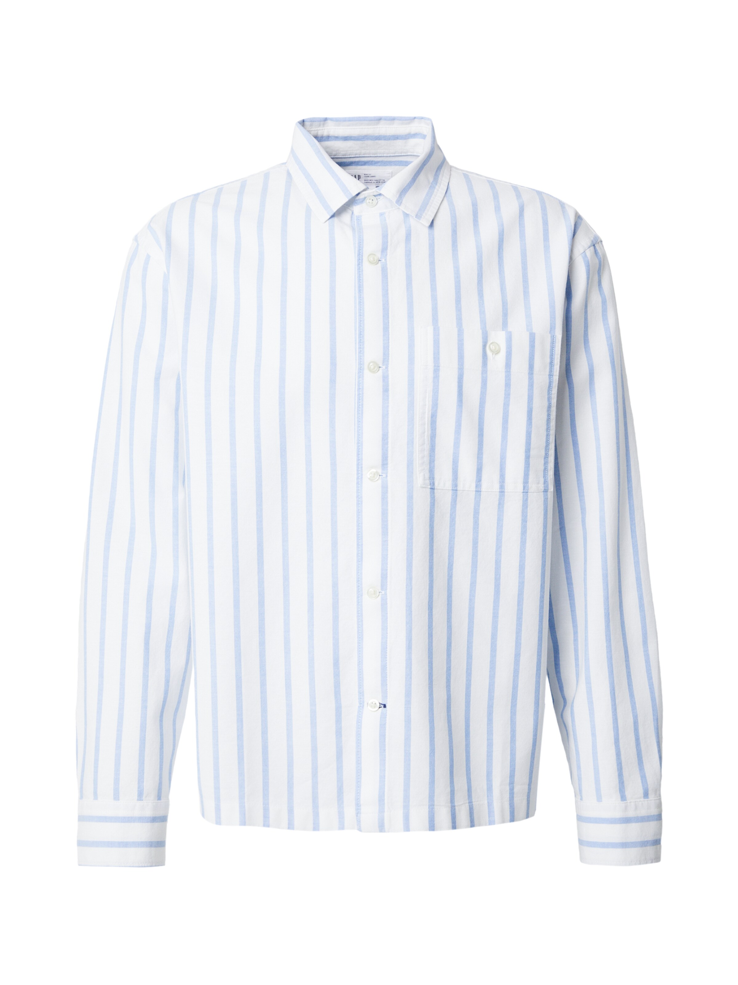 GAP Hemd in hellblau / weiß, Produktansicht