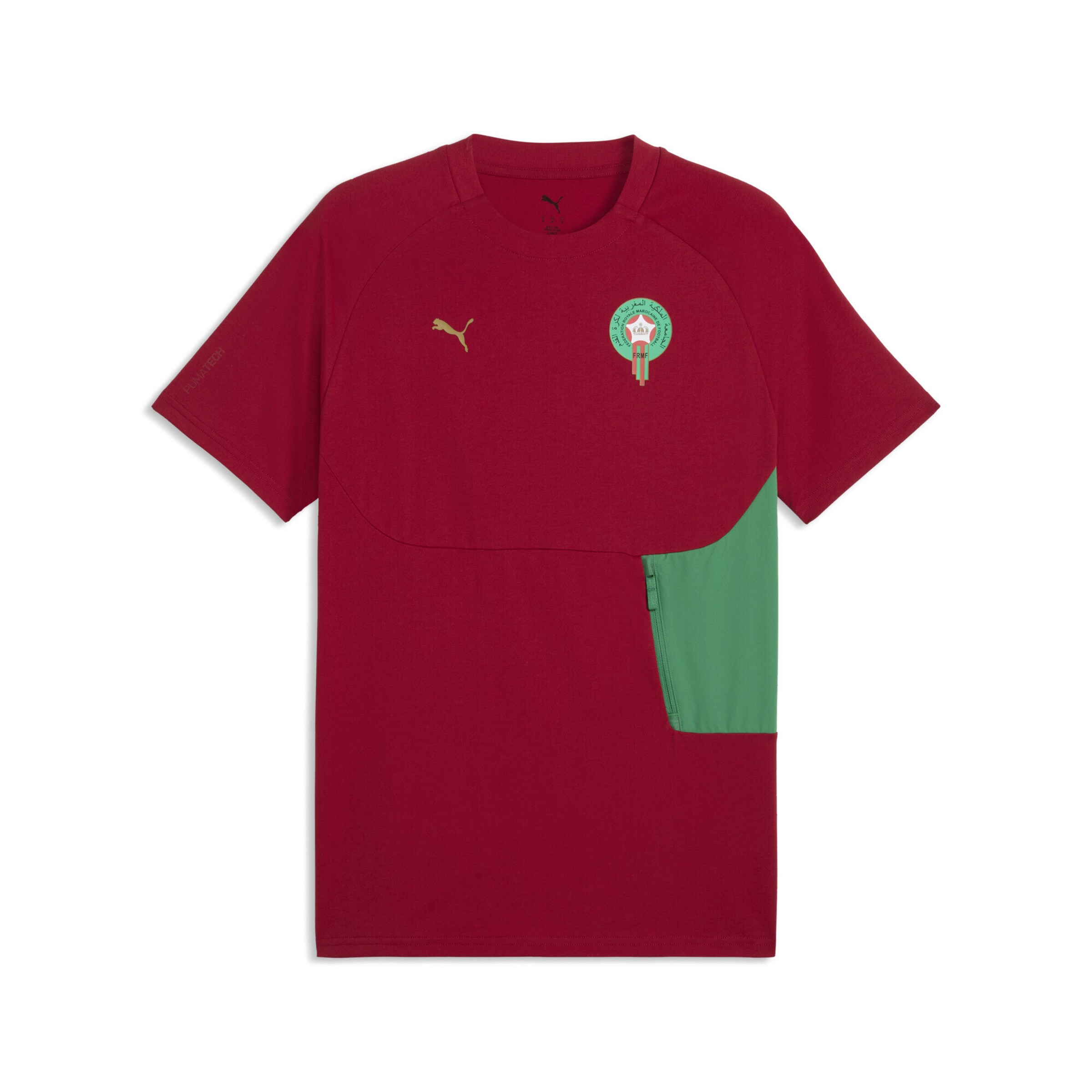 PUMA Functioneel shirt 'Marokko' in Rood: voorkant