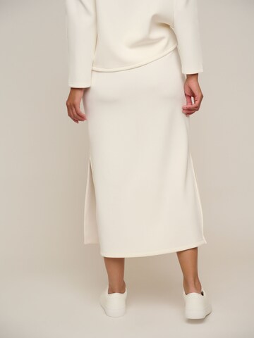 RINO & PELLE Skirt 'Sandy' in White