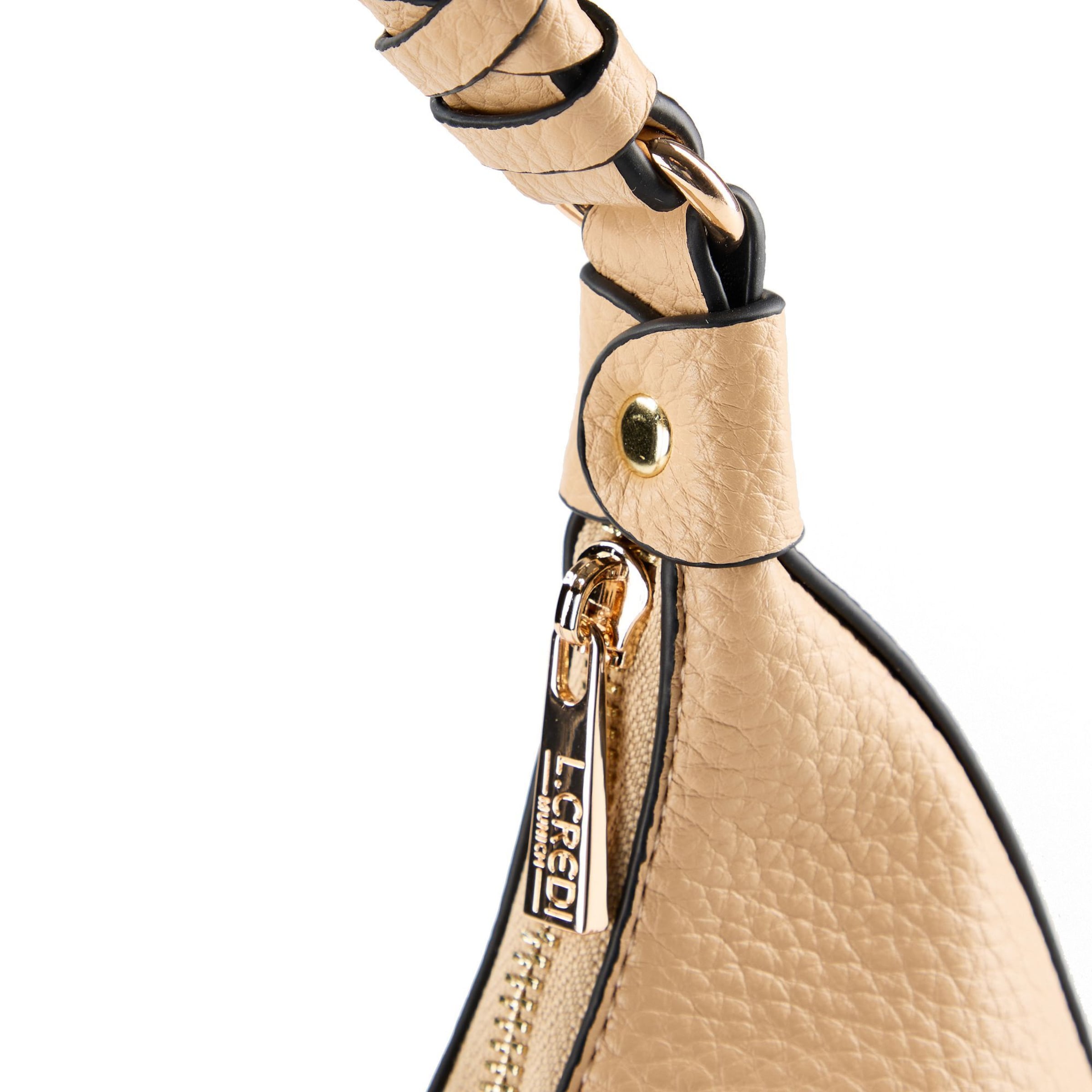 Sac bandoulière 'Raifa' L.CREDI en beige