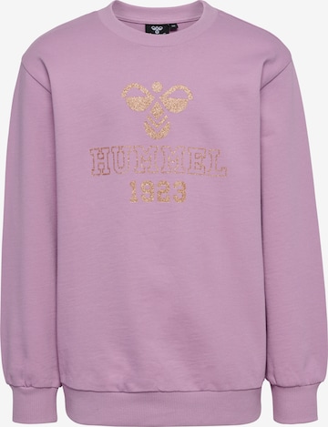 Hummel Sweatshirt in Lila: voorkant