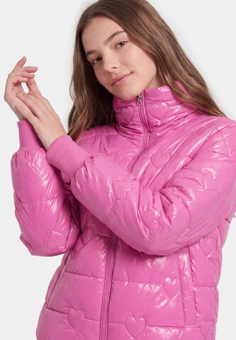 MYMO - Chaqueta de entretiempo en rosa