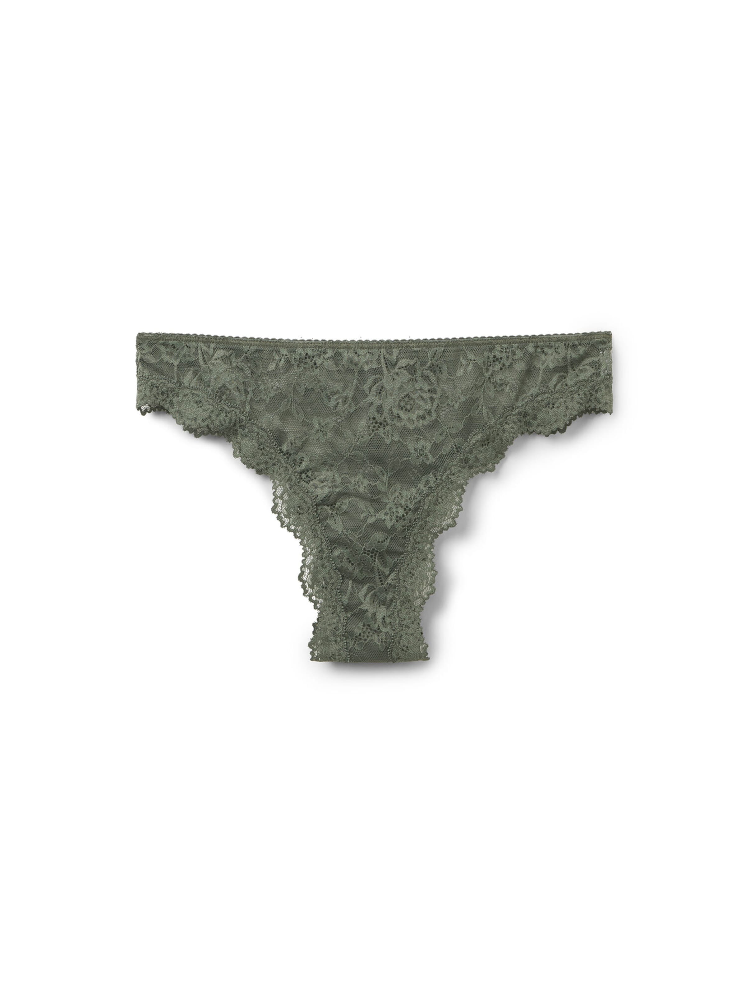 Tezenis Thong in Green: front
