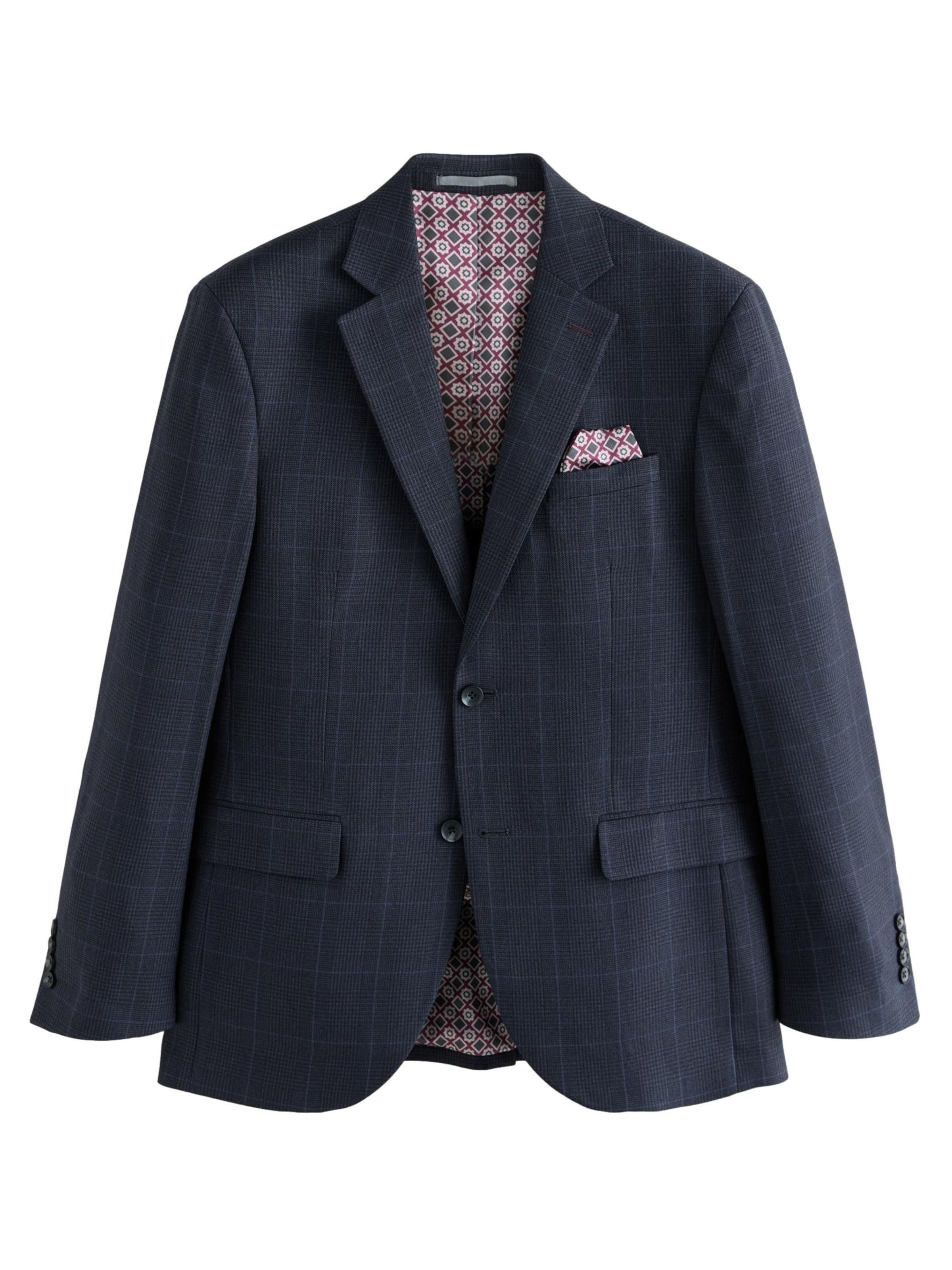 zils Next Standarta piegriezums Klasiska žakete: no priekšpuses