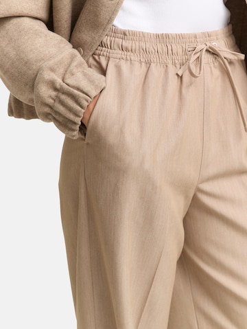 TOM TAILOR DENIM Wide Leg Hose in Beige
