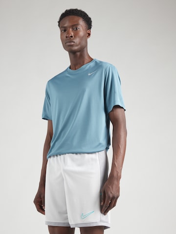 NIKE Performance shirt in Blue: front