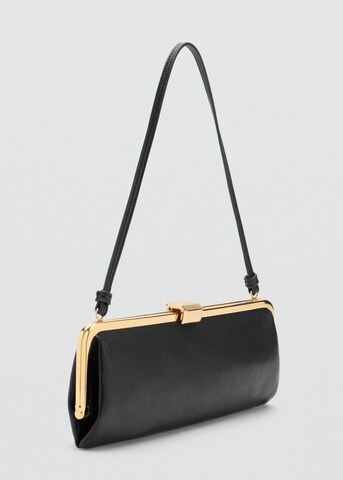 MANGO Clutch in Schwarz