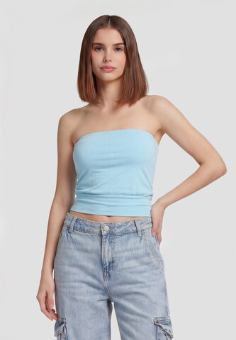 MYMO Top in Blauw: voorkant