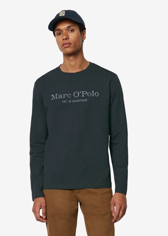 Marc O'Polo T-shirt i blå: framsida