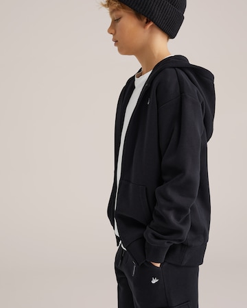 WE Fashion Mikina – černá