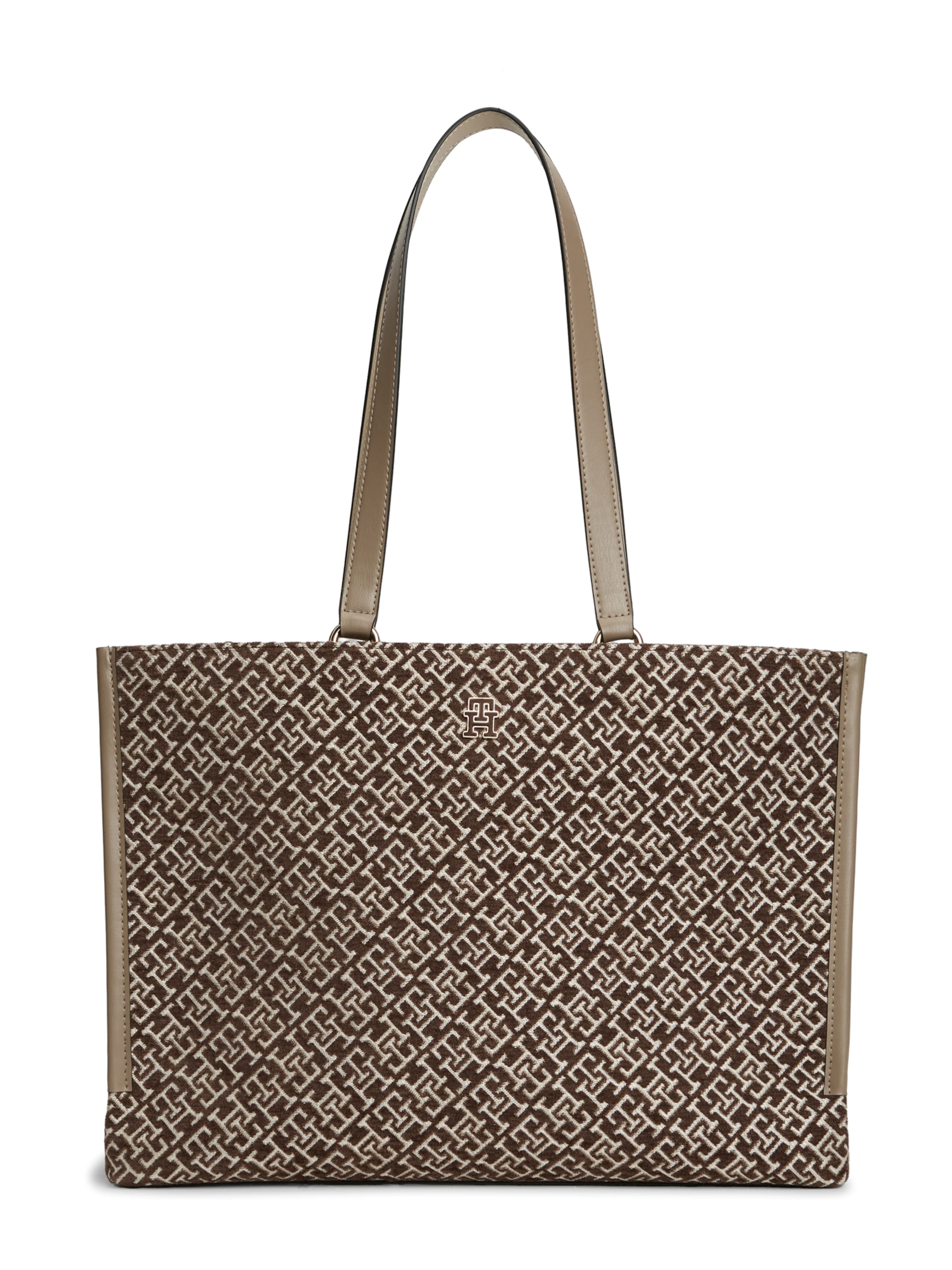 TOMMY HILFIGER Shopper in Braun: Vorderseite