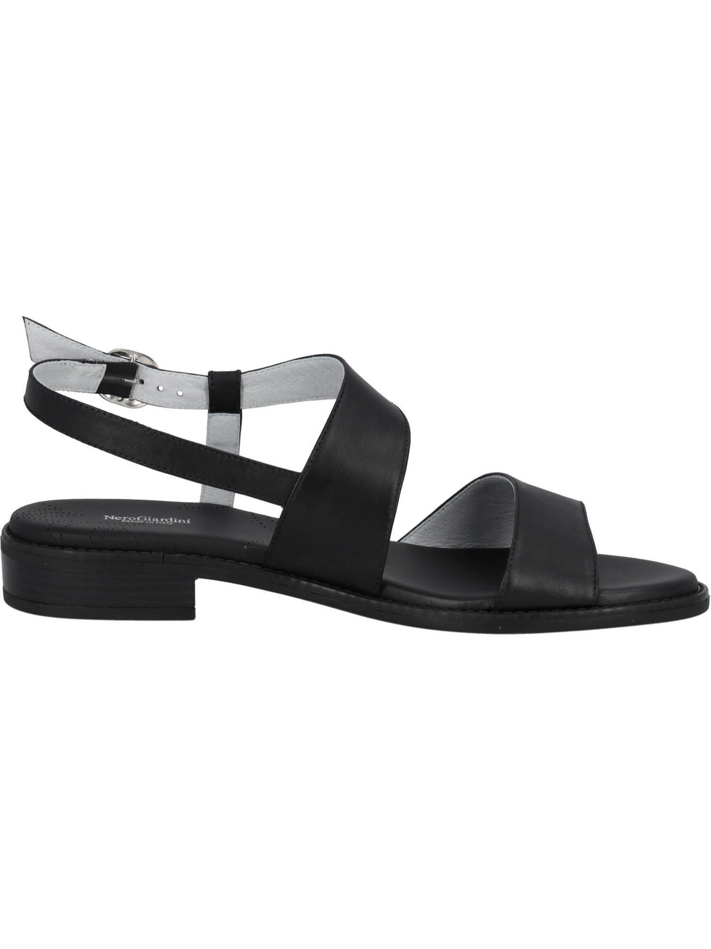 Nero Giardini Riemensandale 'E410460D' in Schwarz