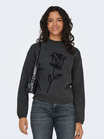 ONLY Svetr 'ONLROSE' – šedá