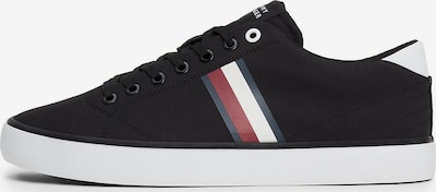 TOMMY HILFIGER Baskets basses 'Essential' en marine / rouge / noir / blanc, Vue avec produit