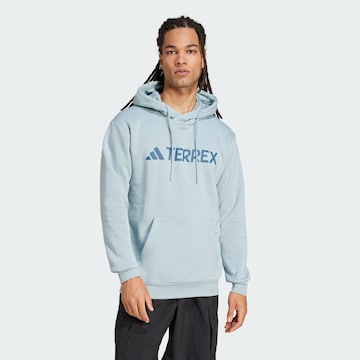 ADIDAS TERREX Sportsweatshirt in Blauw: voorkant
