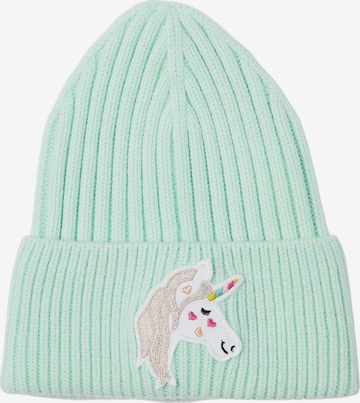 NAME IT Beanie 'Miki' in Green: front