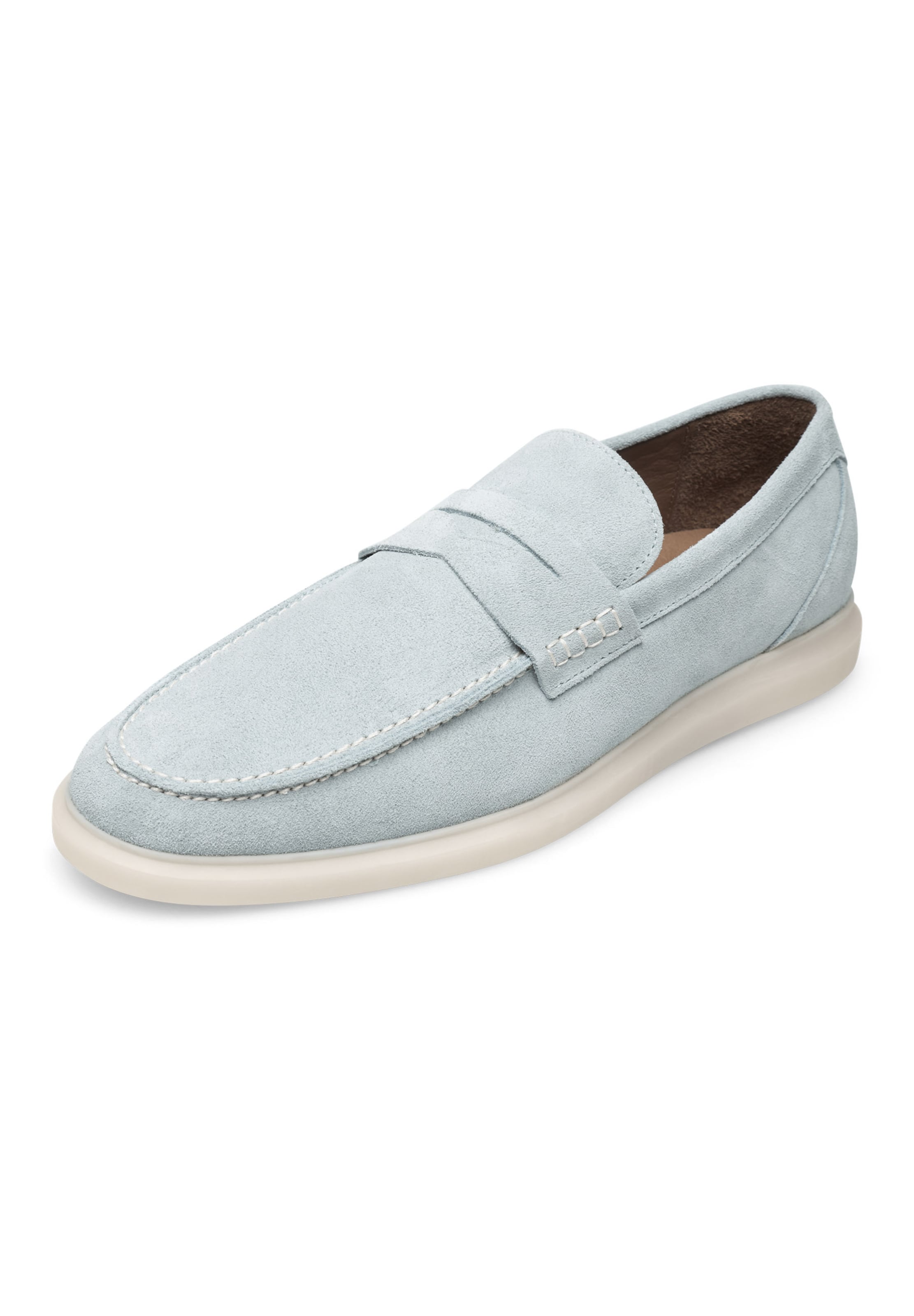 Henry Stevens Slipper 'Elia' in Blau: Vorderseite