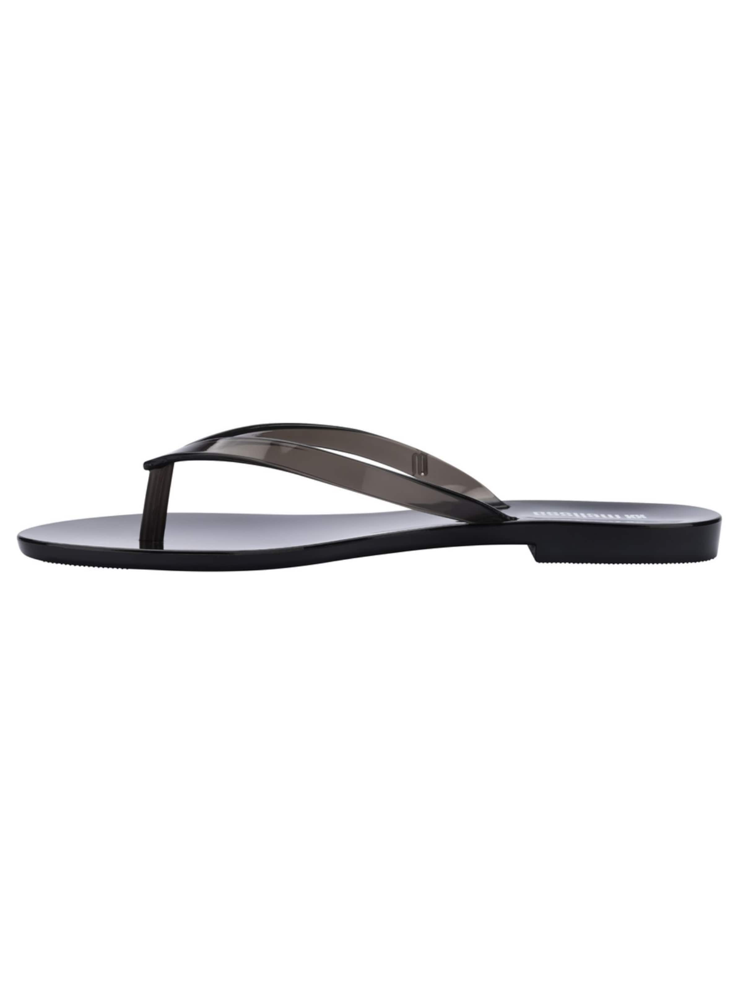 MELISSA T-Bar Sandals 'Harmonic Jelly' in Black: front