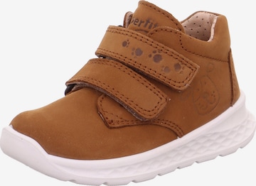 SUPERFIT - Zapatos primeros pasos 'Breeze' en marrón: frente