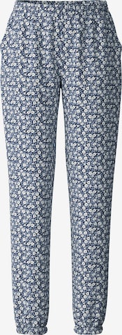 CALIDA Pajama Pants 'Favourites Botanic' in Blue: front