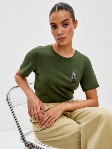 CAT by Maniita Lacitta Shirt in Groen