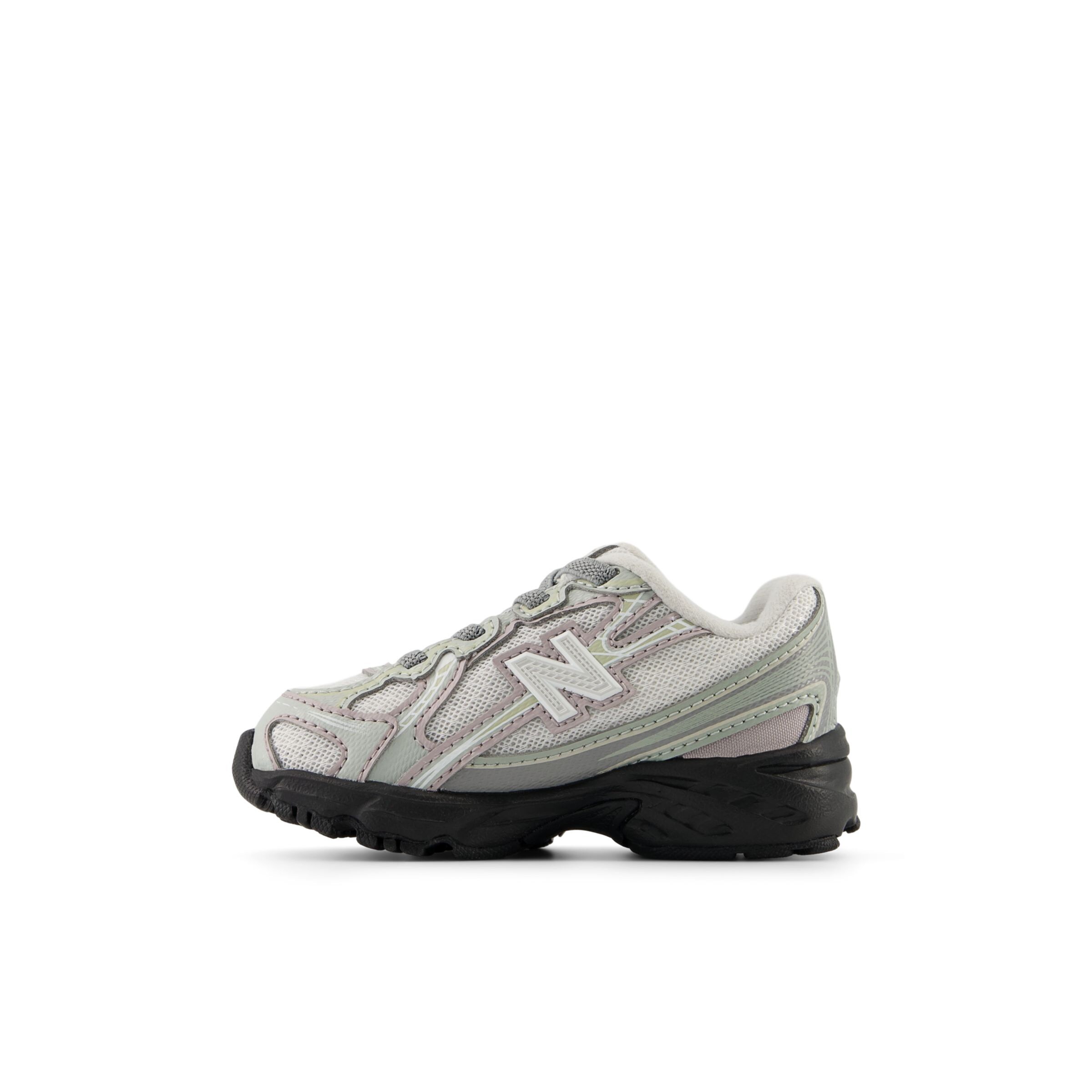 Baskets '740 Bungee Lace' new balance en gris : devant