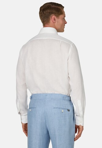 Coupe regular Chemise Boggi Milano en blanc