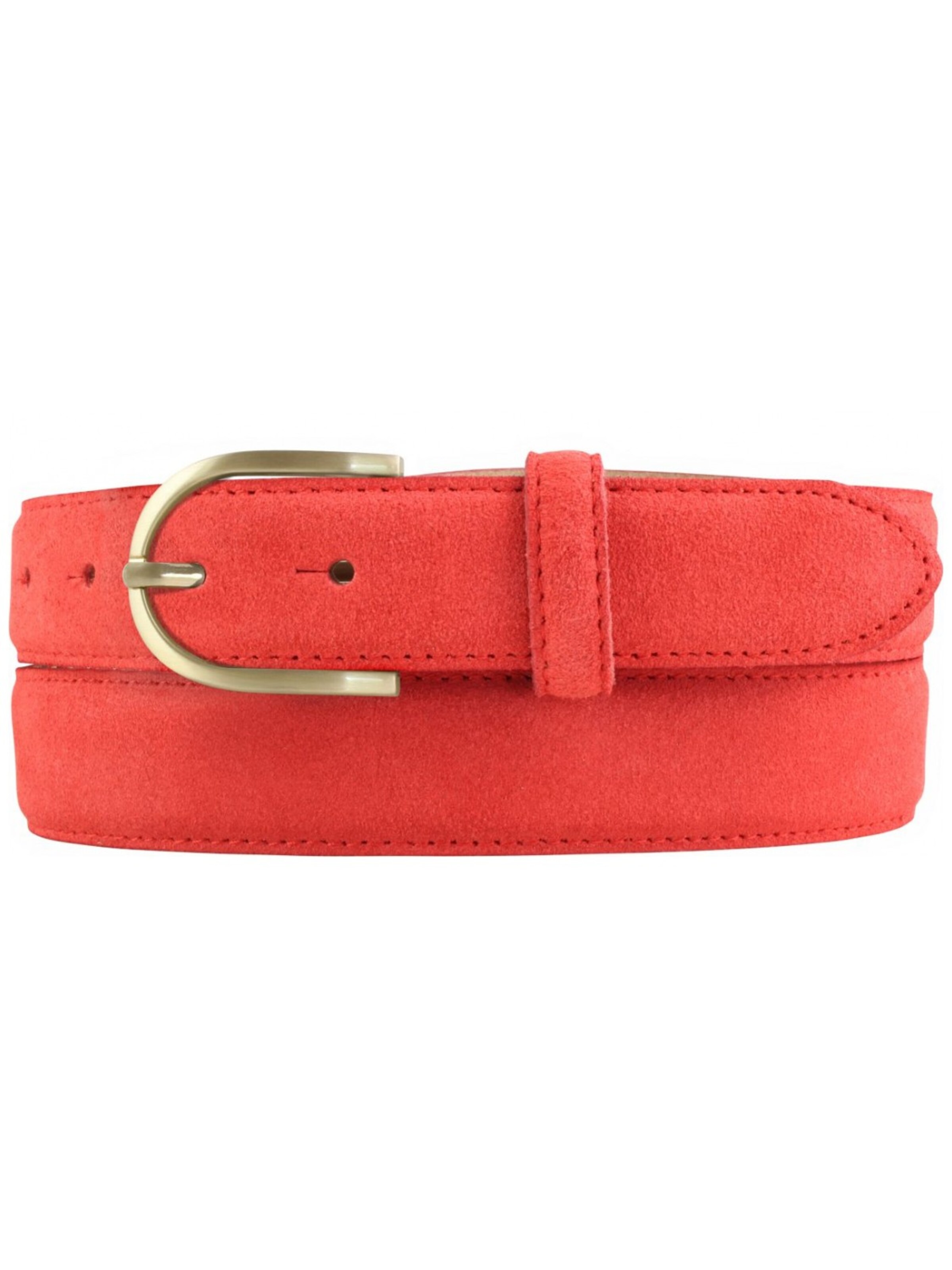 BELTINGER Belt 'Leonardoe' in Red: front