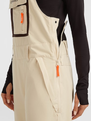 O'NEILL Regular Outdoorbroek 'FWC'Peak Bib' in Beige