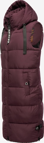 Gilet NAVAHOO en rouge