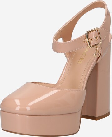 COACH Slingpumps 'Isabella' in Beige: voorkant