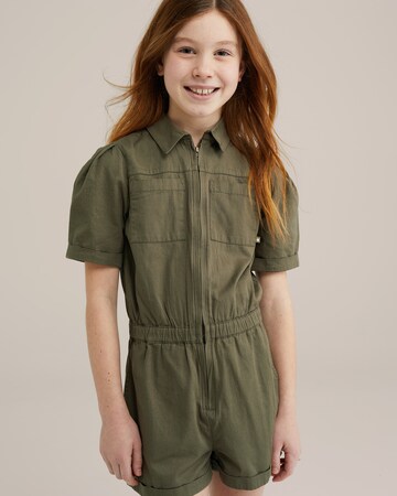 WE Fashion Overall in Green
