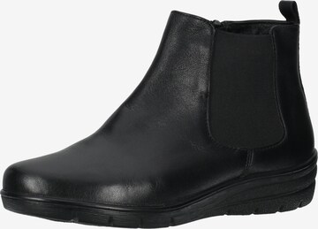 Bottines Bama en noir : devant