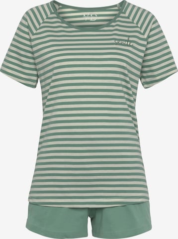 VIVANCE Pajama 'Dreams' in Green: front