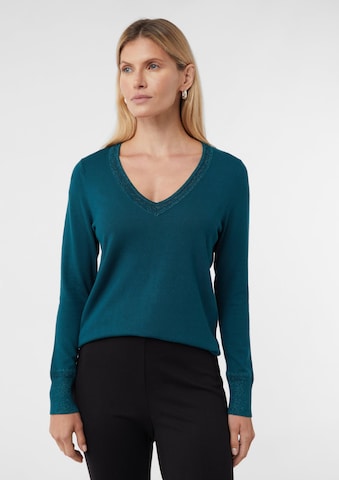 COMMA Pullover in Grün: Vorderseite