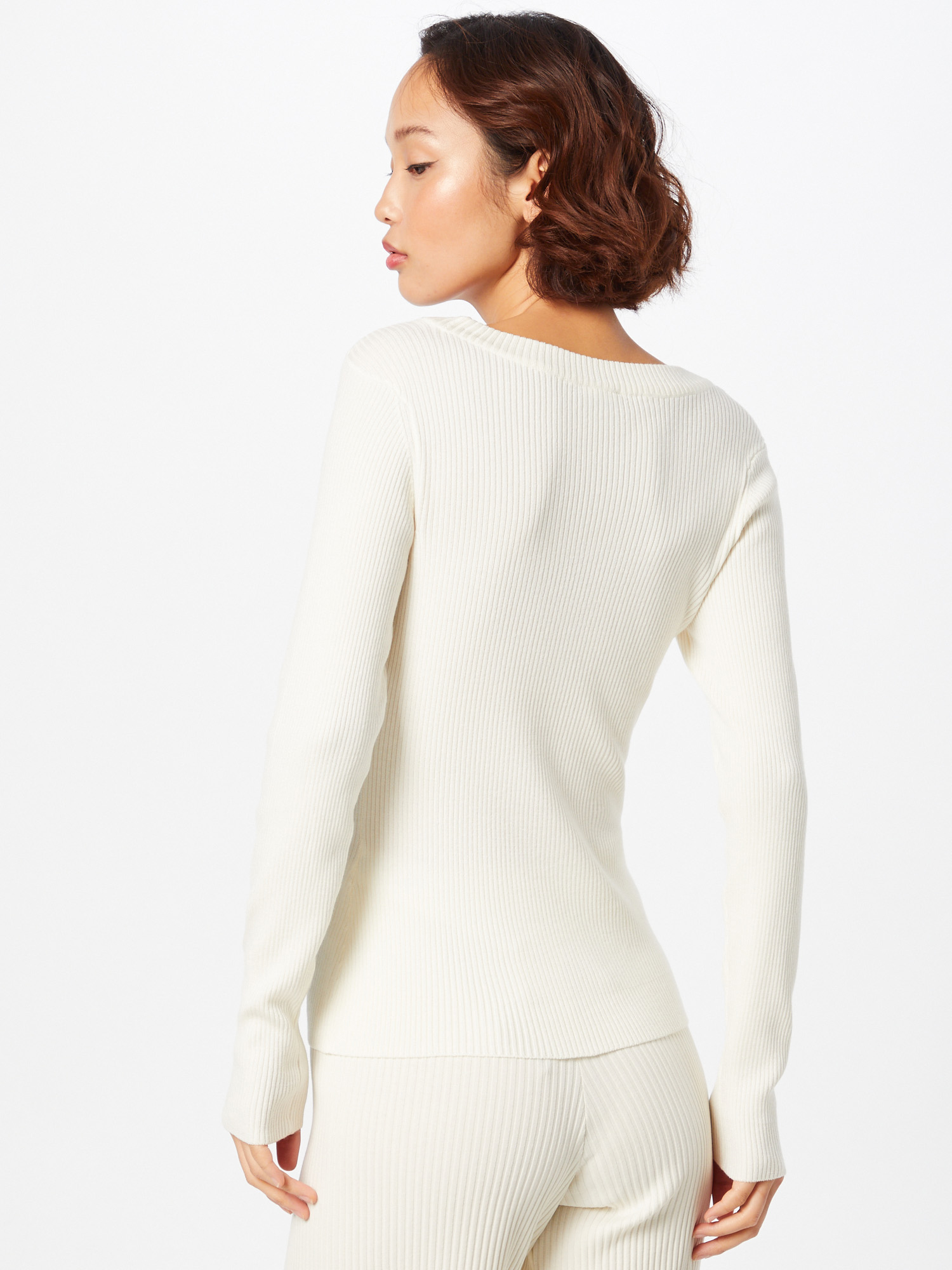 Eo5OH Taglie comode Urban Classics Pullover in Bianco 