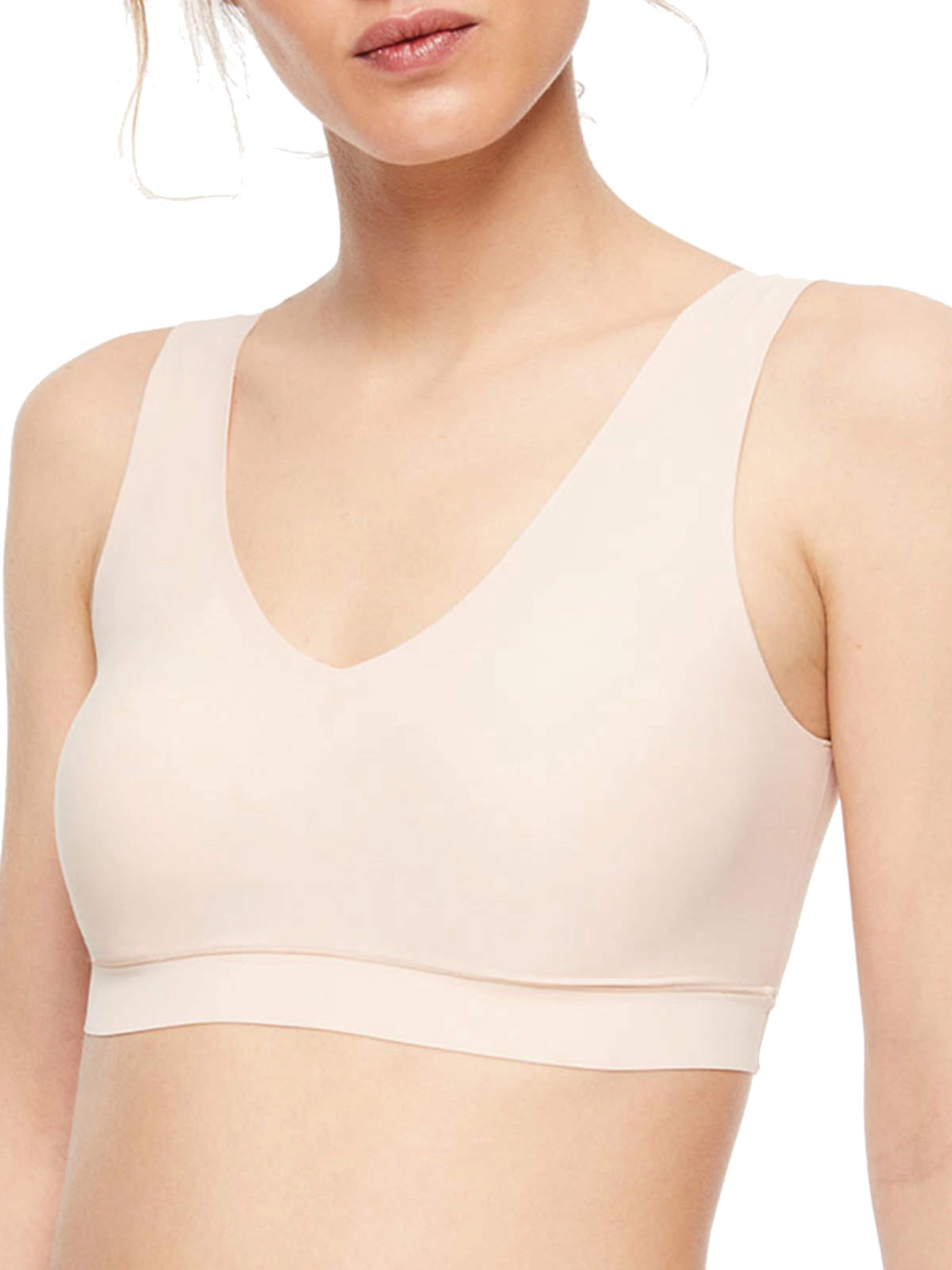 Chantelle Bustier BH i beige: forside