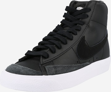 Nike Sportswear Σνίκερ ψηλό 'Blazer Mid 77' σε μαύρο: μπροστά