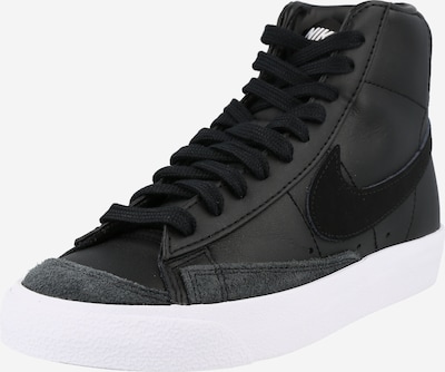 Nike Sportswear Augstie brīvā laika apavi 'Blazer Mid 77', krāsa - melns, Preces skats