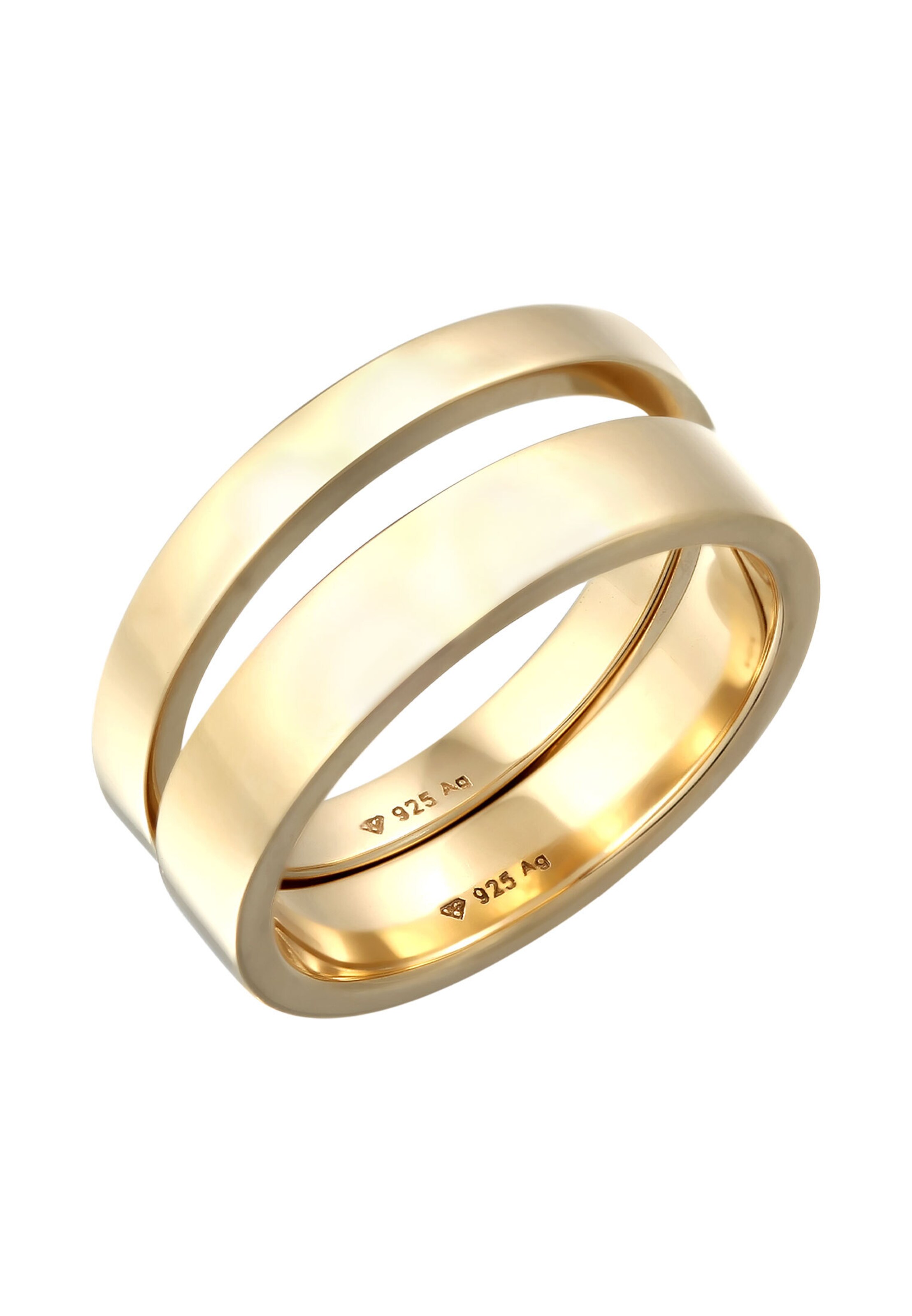 KUZZOI Ring in Goud: voorkant
