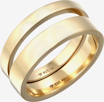 KUZZOI Ring in Gold: Vorderseite