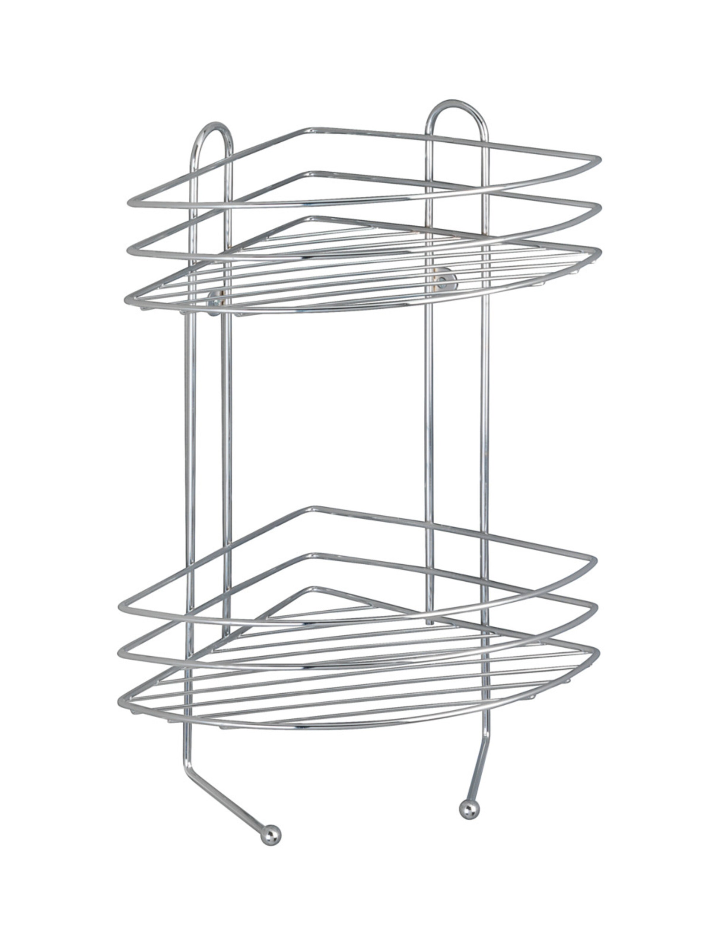 Wenko Regal in Silber