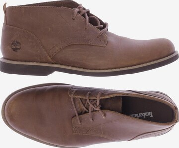 TIMBERLAND Flats & Loafers in 40 in Brown: front