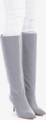 Yeezy Stiefel 36 in Silber: predná strana