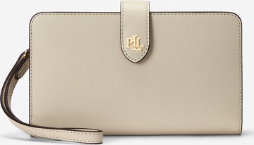 Lauren Ralph Lauren Portemonnee in Beige: voorkant