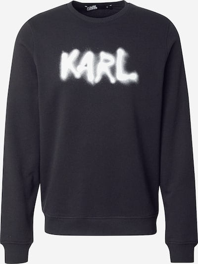 Karl Lagerfeld Sweatshirt em azul noturno / branco, Vista do artigo
