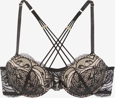 LASCANA Soutien-gorge en crème / noir, Vue avec produit